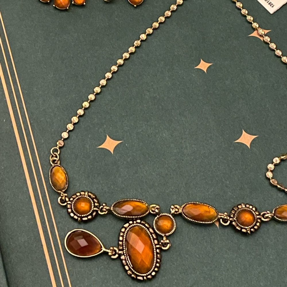 NWT necklace and earring set